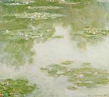 Water Lilies 1914 Paintings - Water-Lilies 25 by Claude Monet